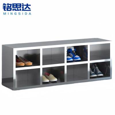 铭思达不锈钢鞋柜单面8格个