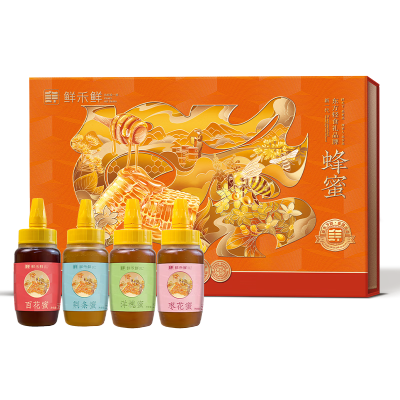 鲜禾鲜蜂蜜礼盒B款1000g