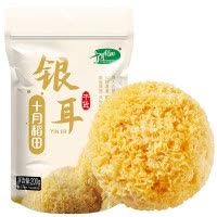 十月稻田 银耳糯耳200g 丑耳白木耳