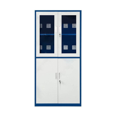 瑾如云海 上玻下铁储存柜 充电柜 850*400*1800mm 台