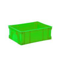 好企来 周转箱 BY-0186 绿色/690*450*150MM