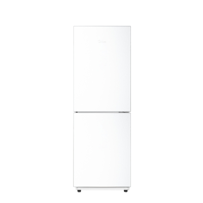 美的冰箱家用租房宿舍双门小户型白色小冰箱186升一级能效省电低音节能风冷无霜MR-196W极地白 2204