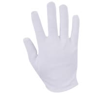 炯毅 礼仪手套 防汗文玩阅兵棉开车劳保珠宝表演 汗布手套 均码 副