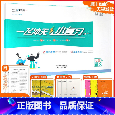 [小复习]语文人教版(RJ) 七年级下 [正版][天津专版]一飞冲天2025春小复习七年级下册语文天津期末模拟测试卷全套