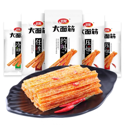 卫龙大面筋65g儿时怀旧辣条零食小吃