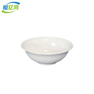 橙亿鸿 密胺仿瓷圆饭碗 直径15cm/个