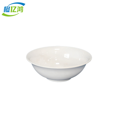 橙亿鸿 密胺仿瓷圆饭碗 直径15cm/个