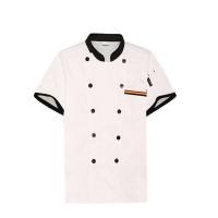 吾卫世 厨师服 02短袖(M-5XL)件