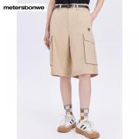 [1件5折价:109.5]美特斯邦威男IP狮子王工装中裤