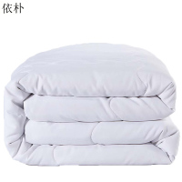 依朴 盖被棉被单人保暖冬季四季被芯棉花被棉絮棉胎可定制 适合1M和1.2M床 (布包/绗缝 150*200cm 重5斤)