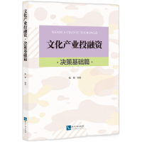 音像文化产业融——决策基础篇张铭