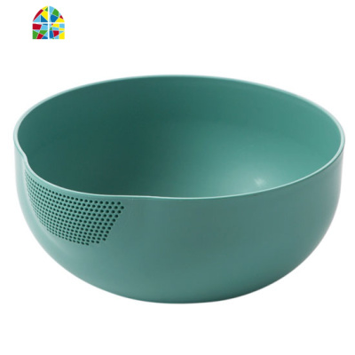 淘米篮洗菜盆厨房塑料洗水果盘洗米筛家用蔬菜收纳筐 FENGHOU洗菜篮洗菜篮