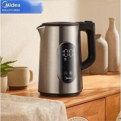 Midea/美的MK-SEK1511电热水壶四段调温泡奶316不锈钢除氯烧水壶
