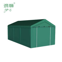 劲脉 不透明移动帐篷 墨绿-6*3*2M 顶