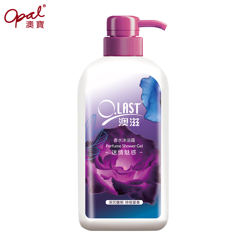 澳宝澳滋系列新品沐浴露香水沐浴露滋润保湿留香520g沐浴乳