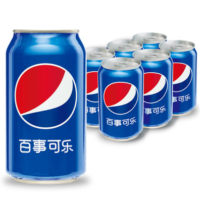 10.9元包邮   百事可乐330ml*6罐