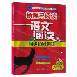 [N]语文阅读同步拓展训练(小学6年级B版)/新黑马阅读-9787576825008