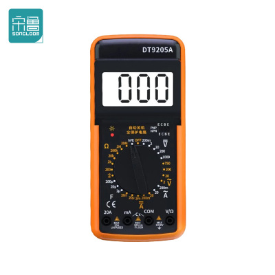 宋鲁 万用表 DT9205A台