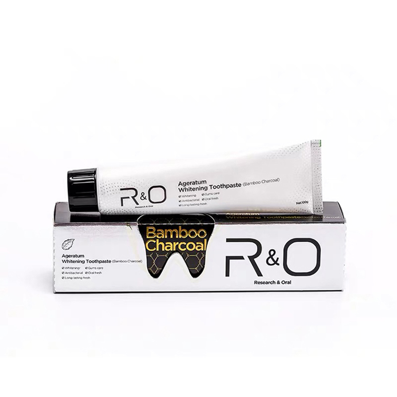 R&O®备长炭洁净抗菌抑菌亮白牙膏100g*2支