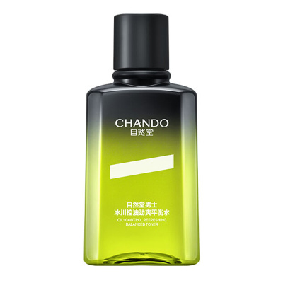 自然堂男士冰川控油劲爽平衡水补水保湿爽肤水120ml