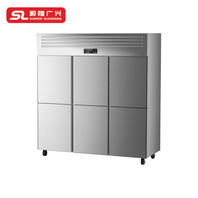 顺隆广兴 SUNRON GUANGSING 六门单温冰箱 1800*700*1970 台