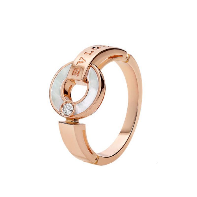 bvlgari/宝格丽 bvlgari bvlgari系列 18k金玫瑰金圆形镂空镶有钻石