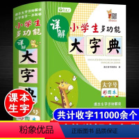 小学生多功能大词典 小学通用 [正版]小学生多功能字典彩图彩色版大字本人教版一二三四五六年级详解全笔顺笔画组词造句近义反