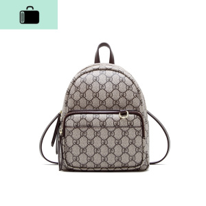 双肩包女韩版高中学生书包百搭小背包2020时尚迷你ins风包包潮流NEW LAKE 灰色 灰色