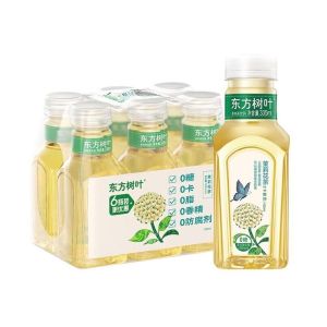 农夫山泉东方树叶335ml装桂花乌龙茶/茉莉花茶青柑普洱无糖茶饮料