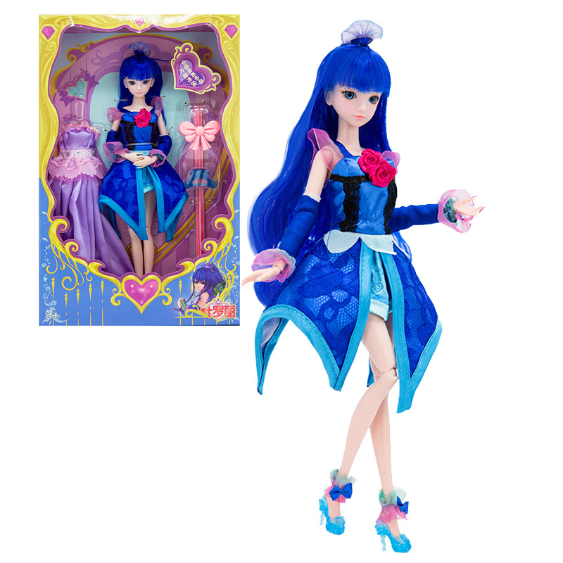 正品叶罗丽娃娃冰公主29cm小灵夜萝莉仙子陈思思女孩玩具