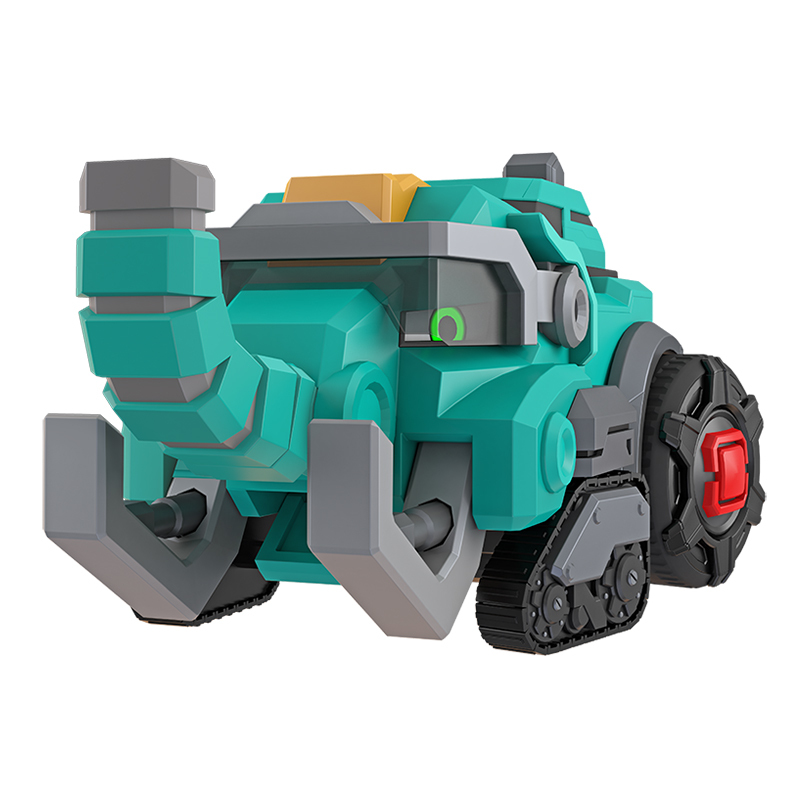 总动员恐龙战队核心机甲系列儿童变形合体男孩女孩全套玩具猛犸兽2335