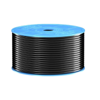 盛京联硕 高压气管PU弹簧软管 Φ6*4mm黑色9米带接头 根