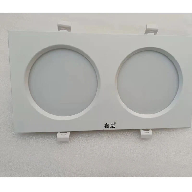 鑫彪2*6W双头筒灯/支 白光 白色