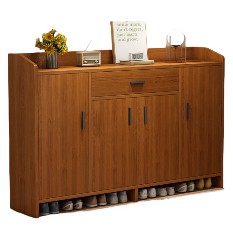 攸形木质鞋柜140*30*90cm个