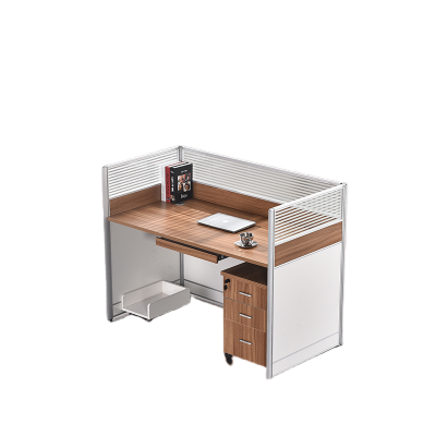 迅迈 单人位含柜1200*600*750mm 办公家具职员办公桌简约现代屏风隔断工位