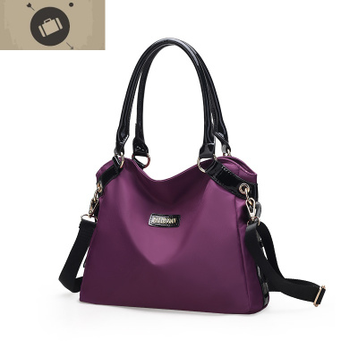 女士包包2020新款百搭牛津布尼龙女包中年欧美时尚手提单肩斜挎包艾狄伊娃手提包