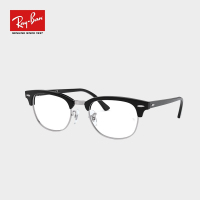 RayBan 雷朋光学眼镜架半框舒适复古框架0RX5154 2000黑色镜框尺寸49