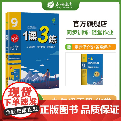 1课3练 九年级下册 初中化学 人教版 2023年春教材同步学霸提优训练随堂课后拓展基础梳理巩固作业本