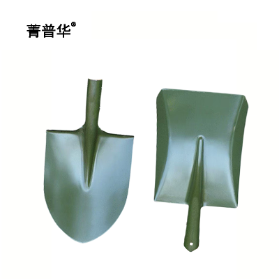 菁普华锰钢铁锹头尖锹尖头方锹方头240*300mm把