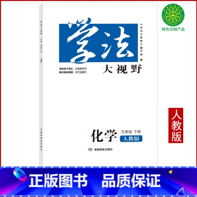 化学 九年级下 [正版]全新学法大视野九年级下册化学人教版湖南教育出版社配套人民教育出版社化学9年级下册人教版初三下册化