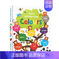 [正版]Usborne英文原版 Lift The Flap Colours Book 进口儿童色彩颜色认知互动翻翻进口书