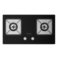 万和(Vanward) 天然气燃气灶JZT-B8L03Q大火力 4.5kW双眼灶 钢化玻璃台嵌两用一级能效 嵌入式两用