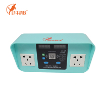 跃牛科技 2路智能充电桩 Y-N027挂式刷卡扫码二合一 套