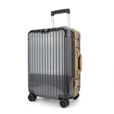 PLOVER香港啄木鸟20英寸 3D方点碳纤维纹拉杆箱 GD2702-20A