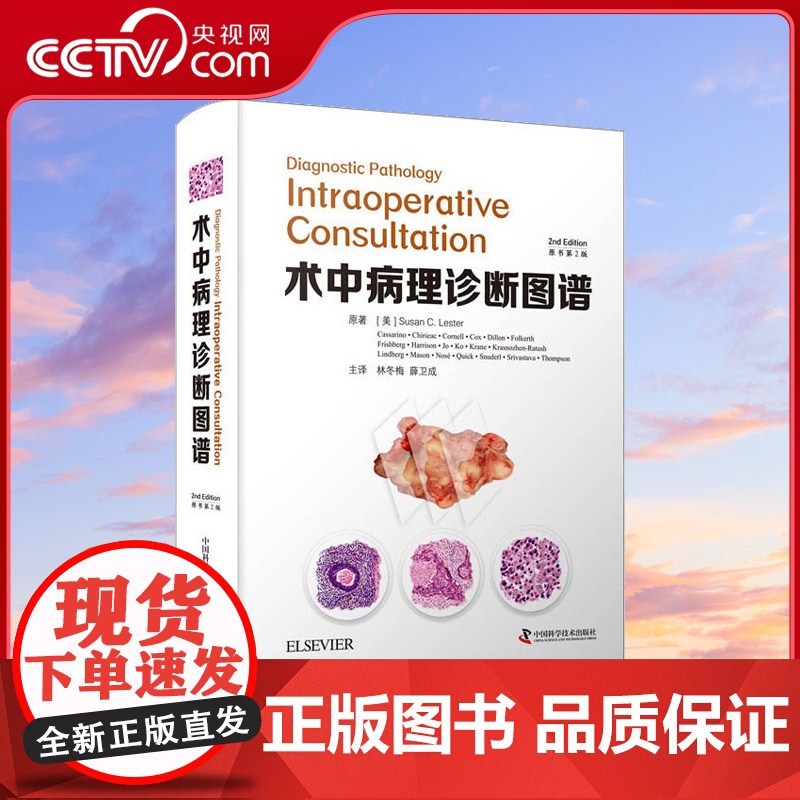 术中病理诊断图谱 原书第2版 包含1700余幅精美高清图片 图文并茂地展示了大体取材 冰冻制片 标本留存 细胞学诊断等技