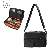 猎豹 潮牌单肩包防水隔层洗漱包通勤包 24.5*16*9.5cm/个