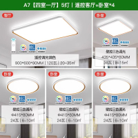 雷士照明NVC 语音智控现代简约客厅灯LED吸顶灯餐厅灯卧室灯温馨北欧全屋灯具套餐