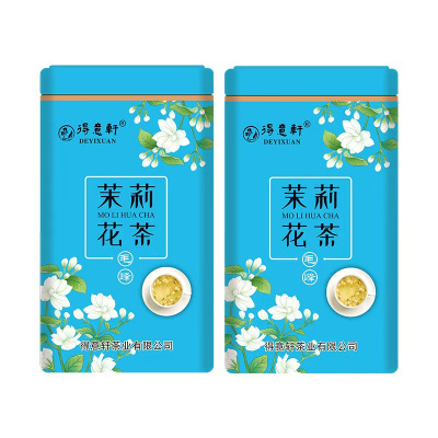 得意轩 茉莉花茶 毛峰 特级 100g 罐