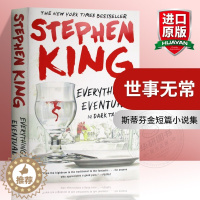 [醉染正版]世事无常 斯蒂芬金短篇小说集 英文原版 Everything's Eventual 侦探推理悬疑恐怖小说 英