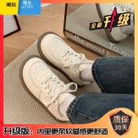 聚范小白鞋女软底百搭春季新款学生休闲运动鞋文艺森系大头单鞋平底鞋